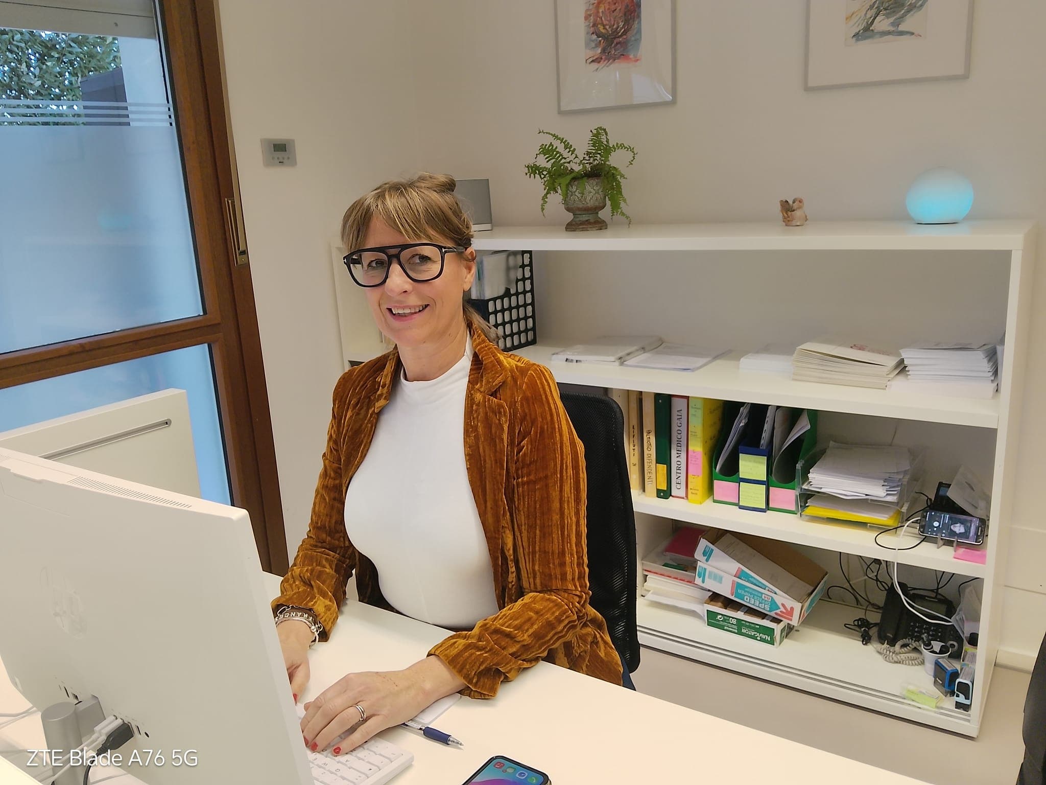 Francesca, segreteria del Centro Medico Gaia